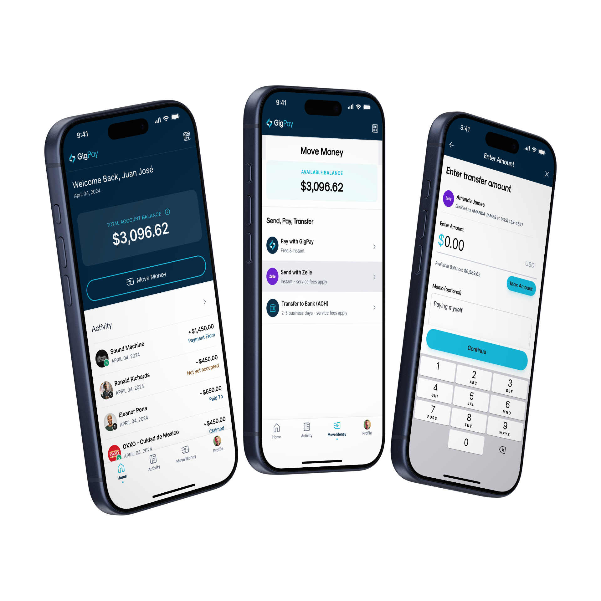 GigPay — Enterprise Fintech · Payroll · Crypto