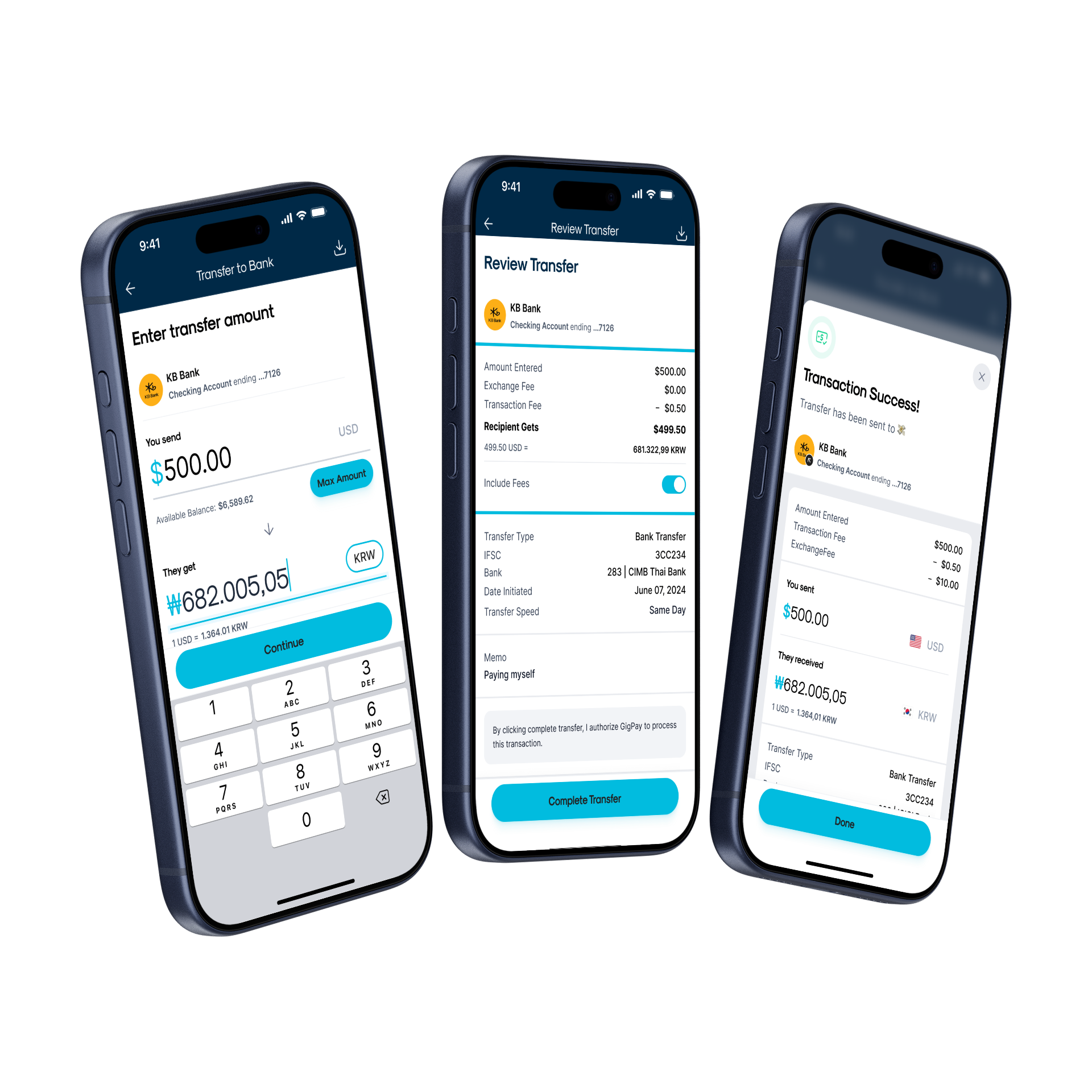 Modular payment off-ramps